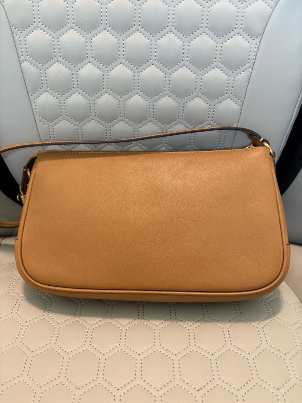 COACH Plaza Bag 22 in Honey Brown - Picture 2 of 6